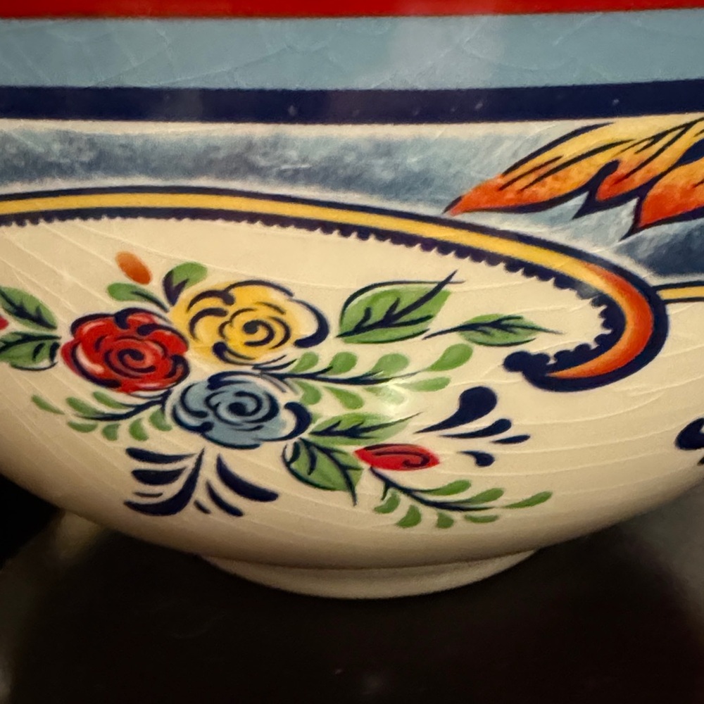 Colorful Ceramic Bowl Set - Picture 7 of 14